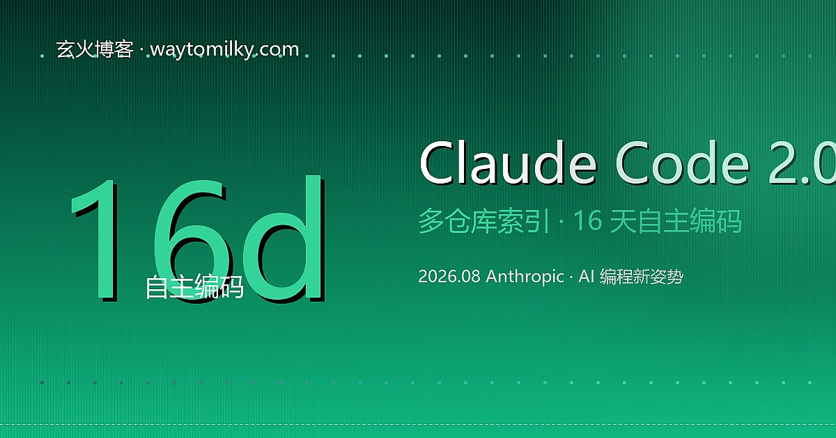 Claude Code 2.0 多仓库 AI 编程